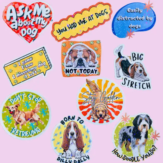 Wholesale 100 count Holographic Vinyl Sticker Starter Pack