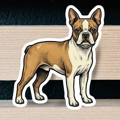 Wholesale Hand Drawn Dog Breed Stickers