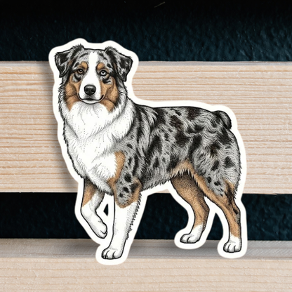 Wholesale Hand Drawn Dog Breed Stickers