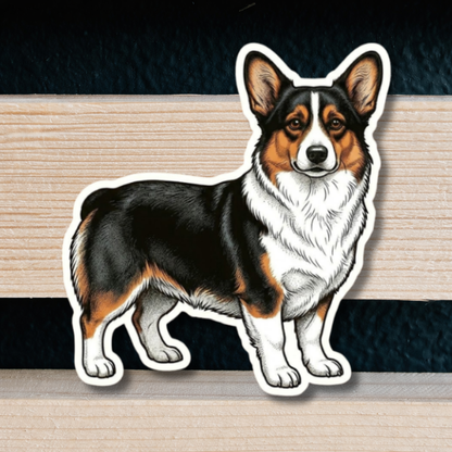 Wholesale Hand Drawn Dog Breed Stickers
