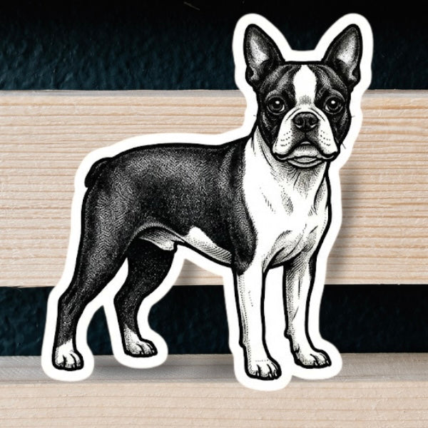 Wholesale Hand Drawn Dog Breed Stickers
