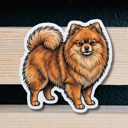 Wholesale Hand Drawn Dog Breed Stickers