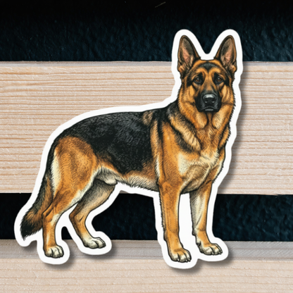 Wholesale Hand Drawn Dog Breed Stickers