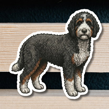 Wholesale Hand Drawn Dog Breed Stickers