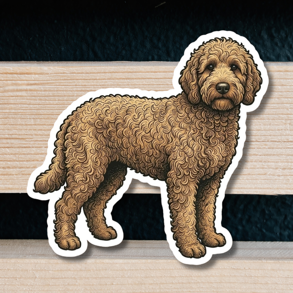 Wholesale Hand Drawn Dog Breed Stickers