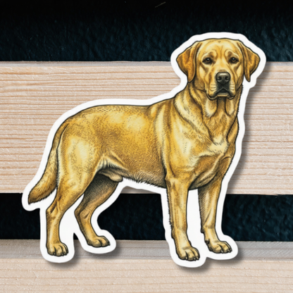 Wholesale Hand Drawn Dog Breed Stickers