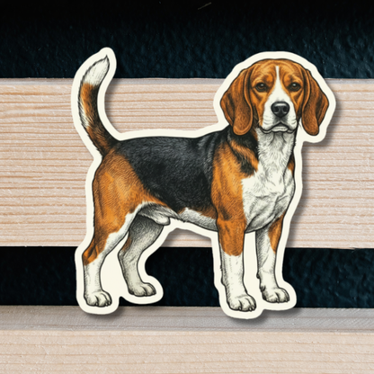 Wholesale Hand Drawn Dog Breed Stickers