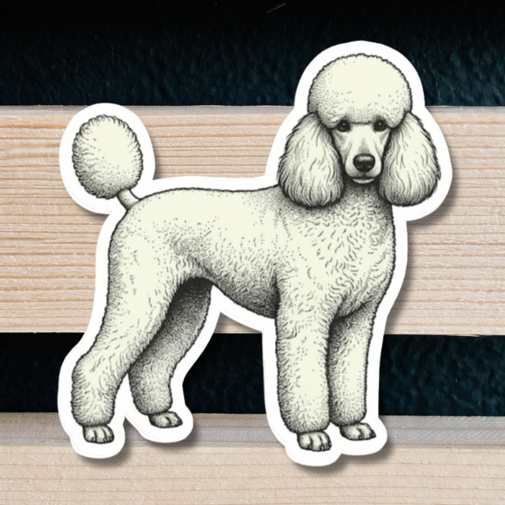Wholesale Hand Drawn Dog Breed Stickers